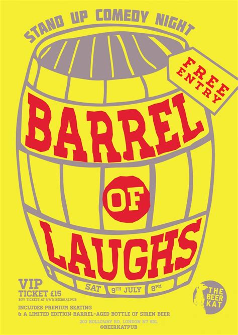 a barrel of laughs